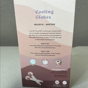 Cryotherapy Cooling Globes - Pink